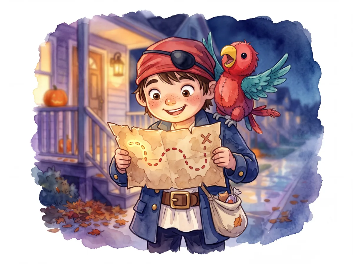 Illustration from The Costume That Came True